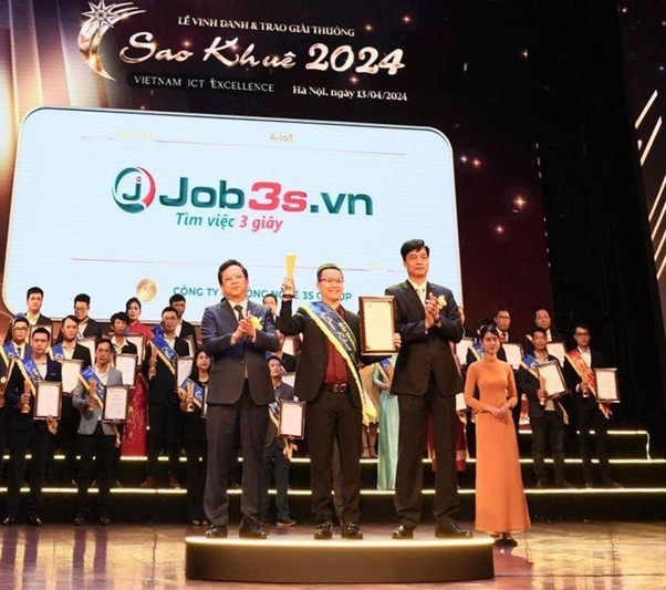 Job3s is honored to receive the prestigious Sao Khue 2024 Award